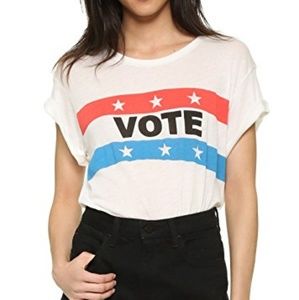 Wildfox "Vote" patriotic t-shirt. Size S